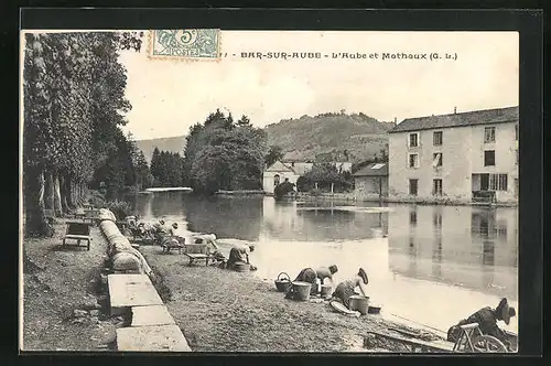 AK Bar-sur-Aube, L`Aube et Mathaux