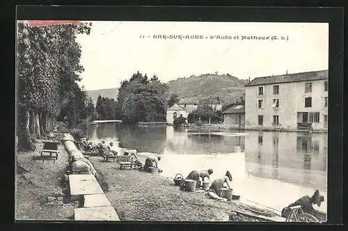 AK Bar-sur-Aube, L`Aube et Mathaux