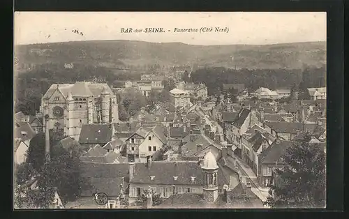 AK Bar-sur-Aube, Panorama
