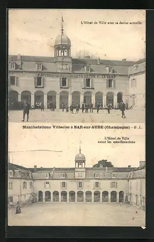 AK Bar-sur-Aube, L`Hôtel de Ville