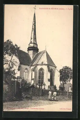 AK Barberey-St-Sulpice, L`Église, Kirche