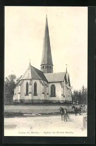 AK Mailly-le-Camp, Eglise du Grand Mailly