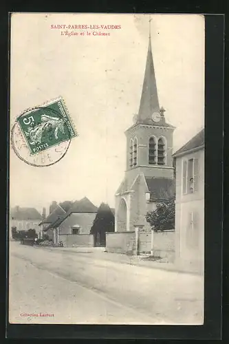 AK Saint-Parres-les-Vaudes, L`Église et le Château