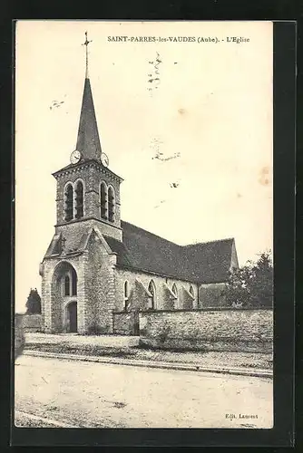 AK Saint-Parres-les-Vaudes, L`Eglise, Kirche