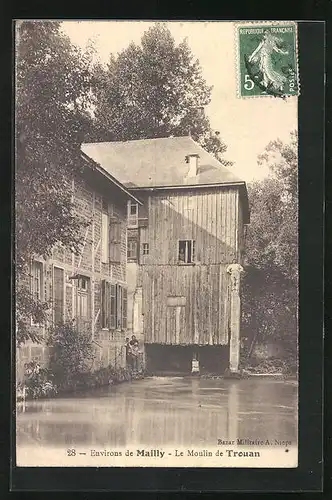 AK Trouan, Le Moulin, Wassermühle