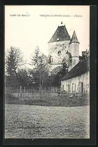 AK Trouan-le-Grand, L`Église, Kirche