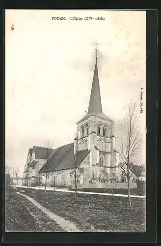 AK Pouan, L`Église, Kirche