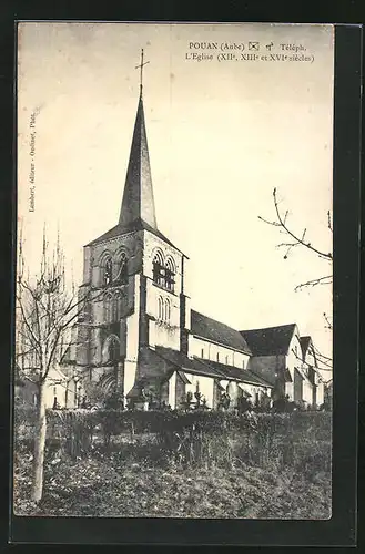 AK Pouan, L`Église, Kirche