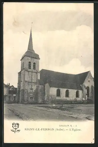 AK Rigny-le-Ferron, L`Eglise, Kirche