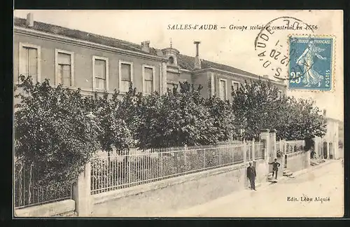 AK Salles-d`Aude, Groupe scolaire construit en 1886