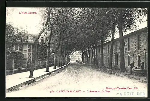 AK Castelnaudary, L`Avenue de la Gare