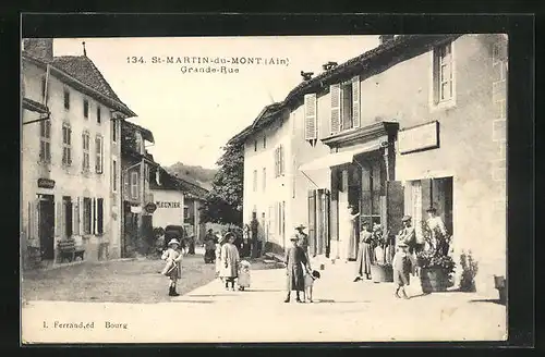 AK St-Martin-du-Mont, Grande-Rue