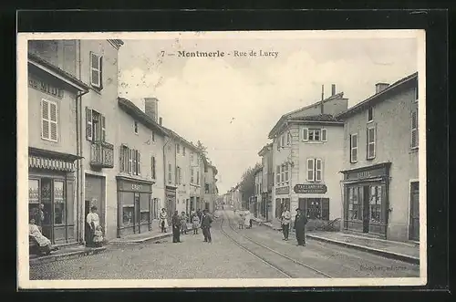 AK Montmerle, Rue de Lurcy