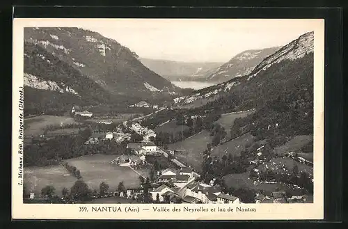AK Nantua, Vallee des Neyrolles et lac de Nantua