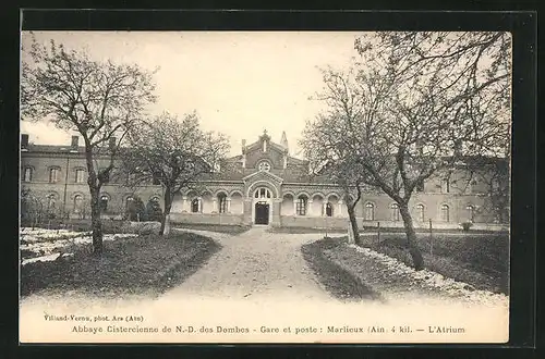 AK Marlieux, Abbaye Cistercienne de N.-D. des Dombes, Sur commune de Plantay
