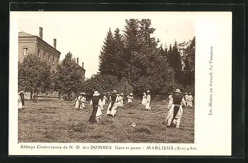 AK Marlieux, Abbaye Cistercienne de N.-D. des Dombes, Sur commune de Plantay