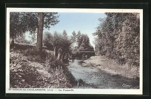AK St-Didier-sur-Chalaronne, La Passerelle