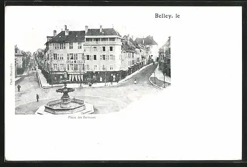 AK Belley, Place des Terreaux