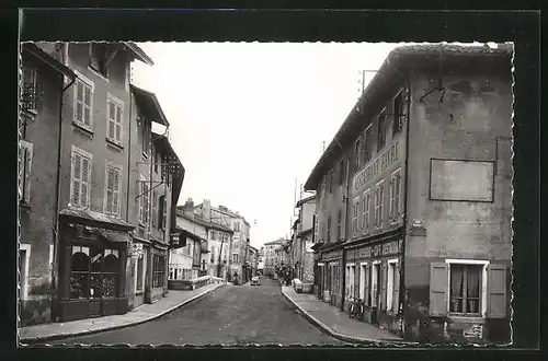 AK Chatillon-sur-Chalaronne, Le Pont sur la Chalaronne et la Rue Pasteur