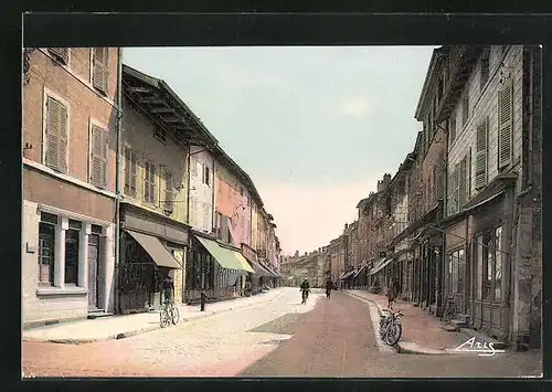 AK Pont-de-Vaux, Grande Rue