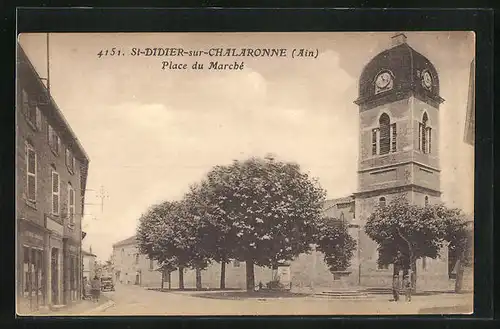 AK St-Didier-sur-Chalaronne, Place du Marche