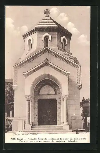 AK Ars, Nouvelle Chapelle contenant le coeur du Saint Curé d`Ars