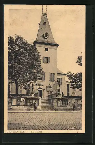 AK Oyonnax, La Mairie, Rathaus