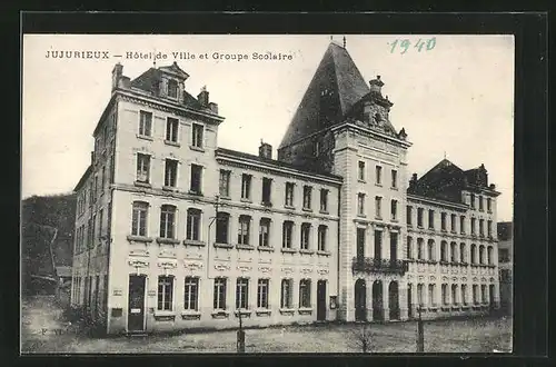 AK Jujurieux, Hôtel de Ville et Groupe Scolaire