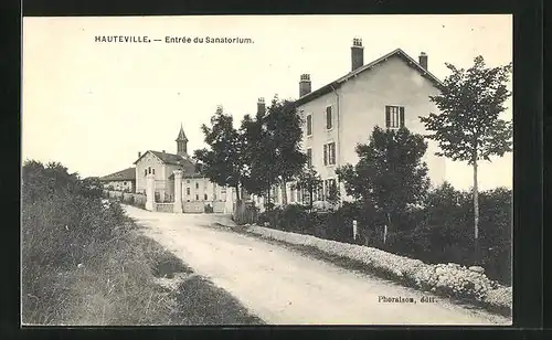 AK Hauteville, Entrée du Sanatorium