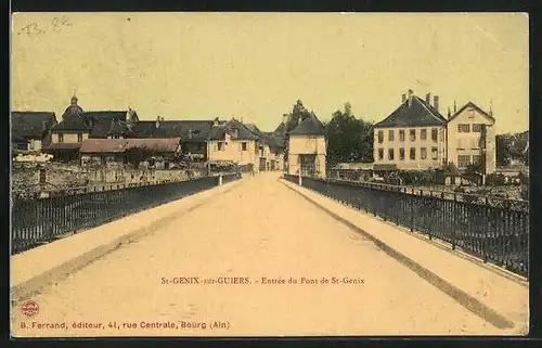 AK St-Genix-sur-Guiers, Entrée du Pont de St-Genix