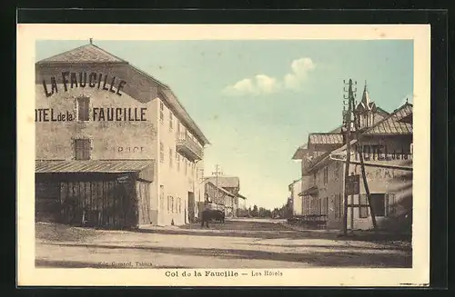 AK Col de la Faucille, Les Hôtels