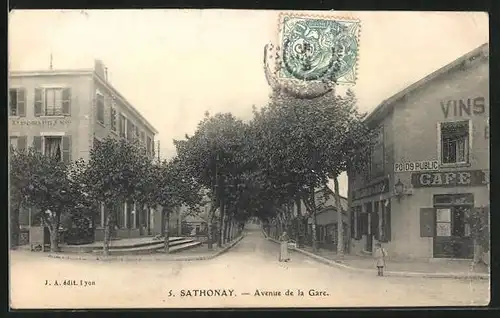 AK Sathonay, Avenue de la Gare