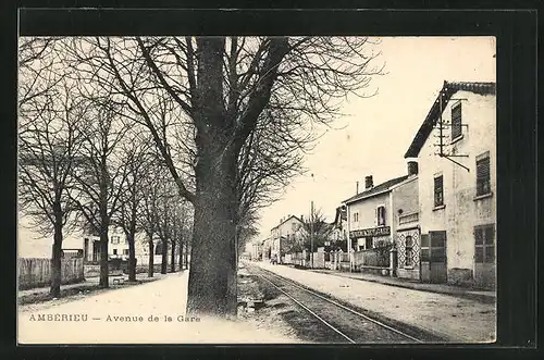 AK Ambérieu, Avenue de la Gare