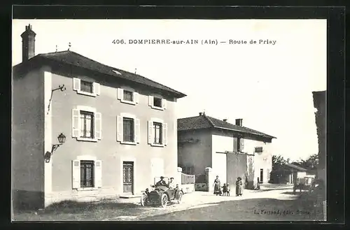 AK Dompierre-sur-Ain, Route de Priay