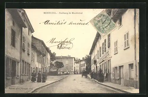 AK Montluel, Faubourg de Montbréval