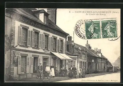 AK Saint-Maurice-les-Charencey, Le Centre du Bourg