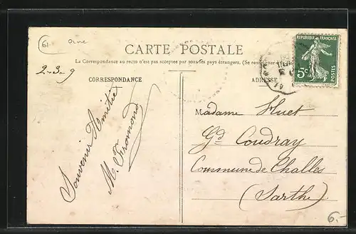 AK Juvigny-sous-Andaines, Villa Solange