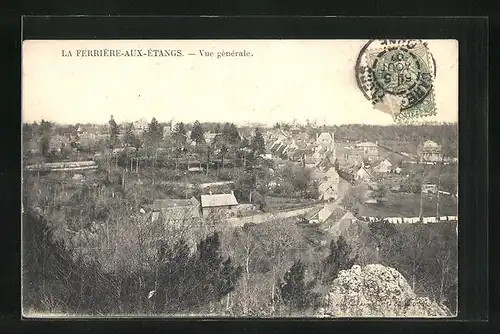 AK La Ferriêre-aux-Étangs, Vue générale
