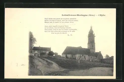 AK Loisail-sous-Mortagne, L`Eglise, Kirche