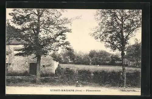 AK Vingt-Hanaps, Panorama, Teilansicht der Ortschaft
