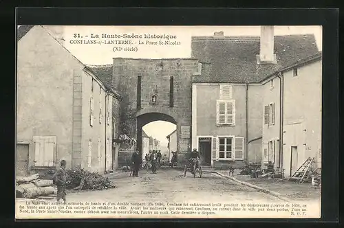 AK Conflans-s /-Laterne, La Porte St-Nicolas (XIe siecle)