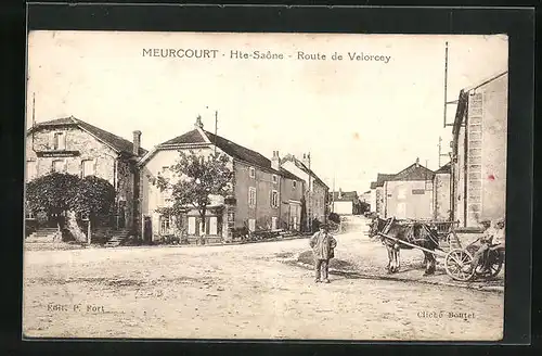 AK Meurcourt, Route de Velorcey