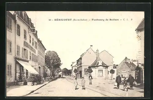 AK Hericourt, Faubourg de Belfort