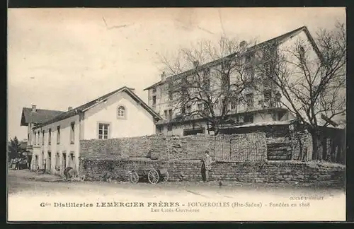 AK Fougerolles, Distilleries Lemercier Freres, Fondees en 1808