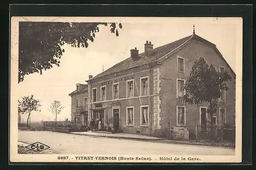 AK Vitrey-Vernois, Hotel de la Gare