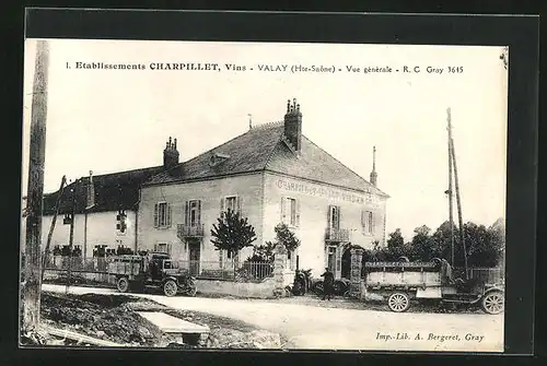 AK Valay, Etablissements Charpillet, Vue generale