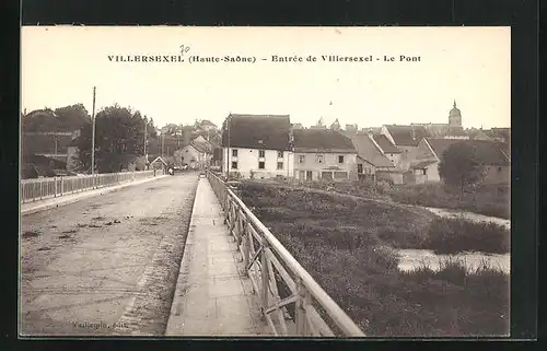 AK Villersexel, Entree de Villersexel, Le Pont