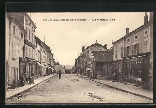 AK Vauvillers, La Grande Rue