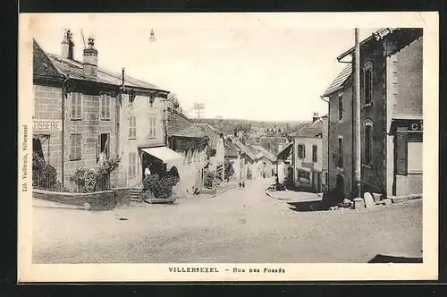 AK Villersexel, Rue des Fossés