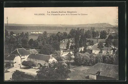 AK Vellexon, Vue d`ensemble prise de la Terrasse du Chateau